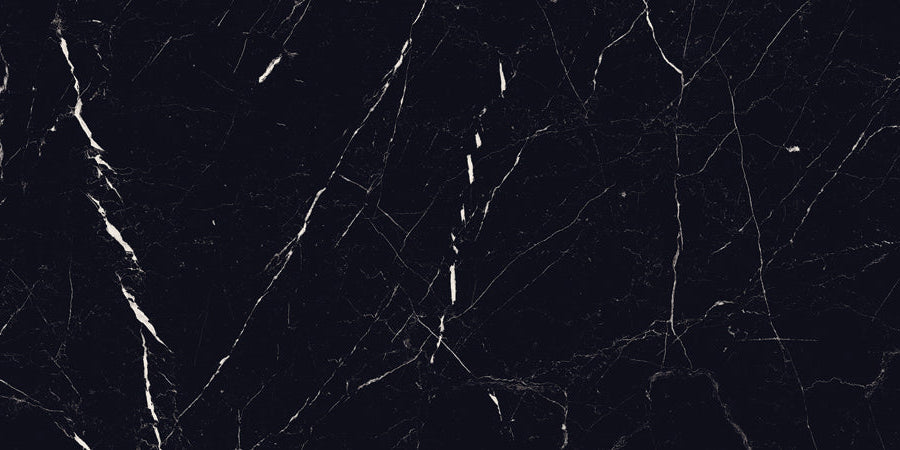 Marquina Nero Porcelain Black Tile High Gloss 1