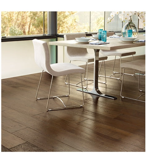 Mediterranean Crispus Engineered Hardwood Flooring - Wire Brushed