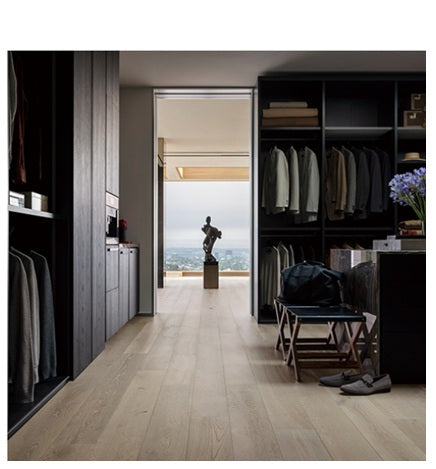 Mediterranean Moda Engineered Hardwood Flooring - Wire Brushed