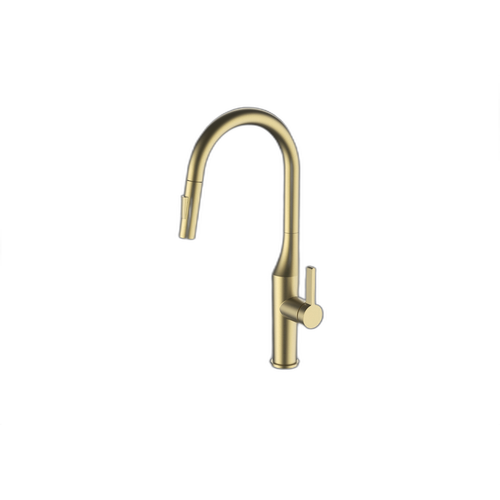 Mekong Brushed Gold Brushed Gold Kitchen Faucet Brushed Gold 1