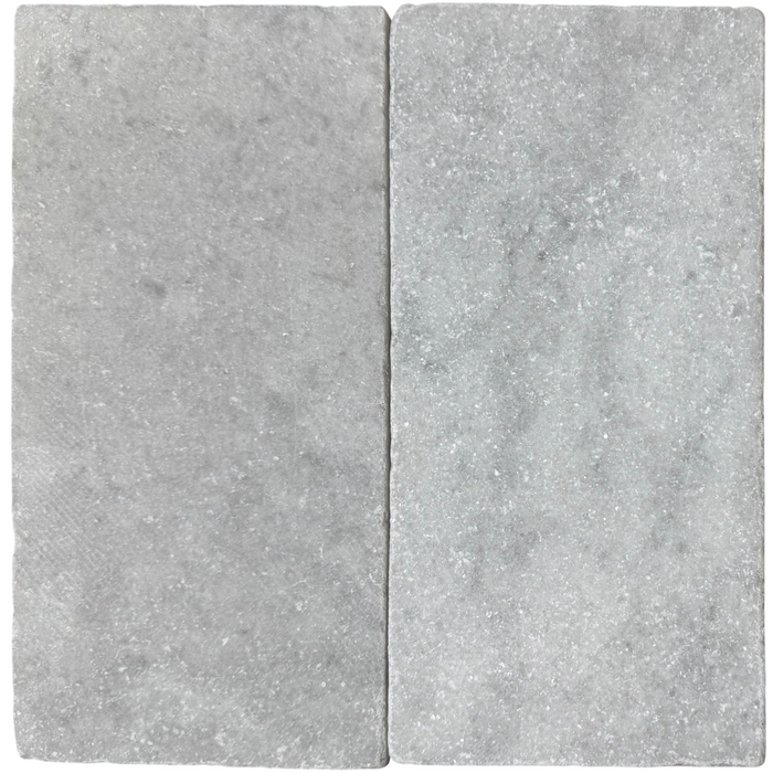 Milas White Marble Tile - Tumbled