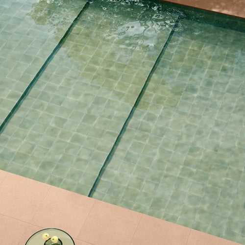 Beatnik Porcelain Acquamarina   Tile Glossy 2