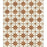 Celestial Porcelain Terracotta Compass Tile Matte 2
