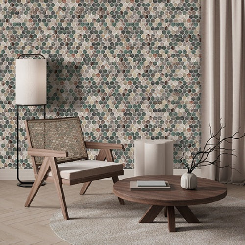 Giove Porcelain Atmos Swirl Mosaic Glossy & Matte 2