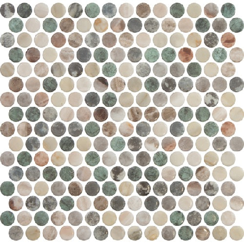 Giove Porcelain Atmos Swirl Mosaic Glossy & Matte 1