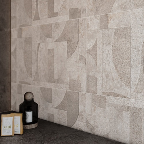 Impressions Ethereal White Deco Porcelain Tile - Matte