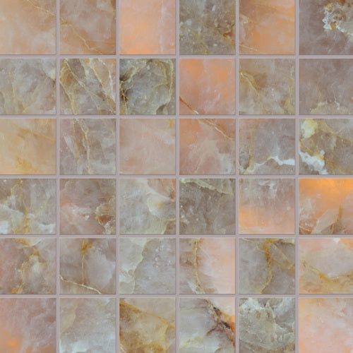 Lucent Porcelain Gold Mosaic Lappato 1