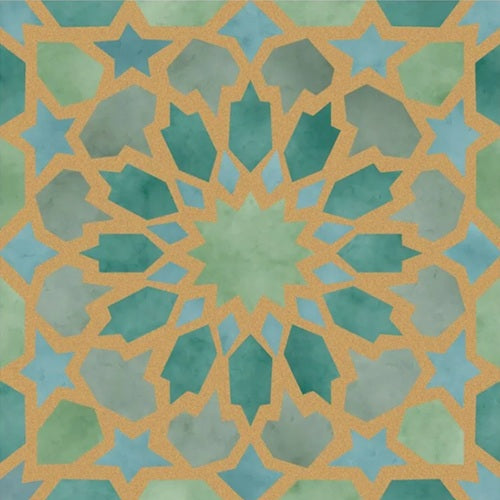 Marakand Porcelain Kalan Gold Tile Matte 1