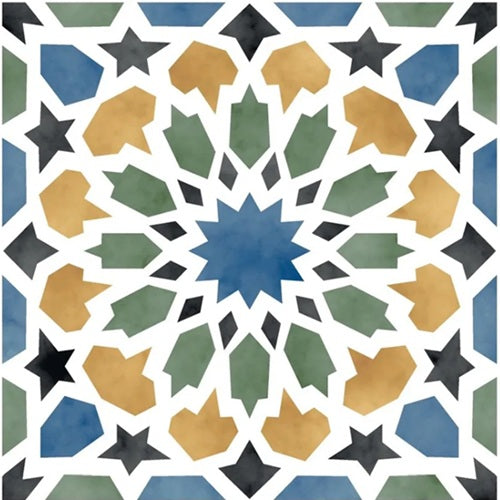 Marakand Porcelain Chorsu Tile Matte 1