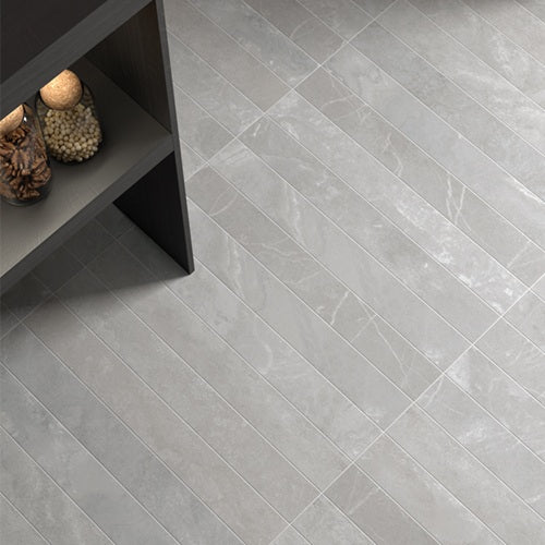 Marvenza Grey Porcelain Tile - Matte