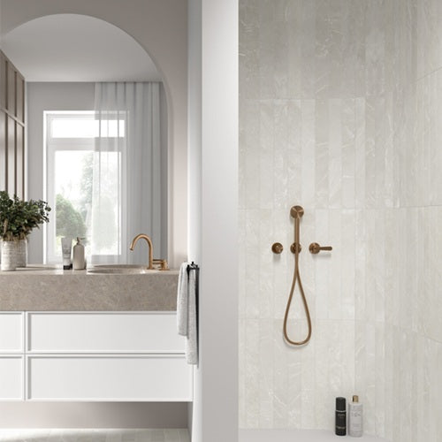 Marvenza White Porcelain Tile - Matte