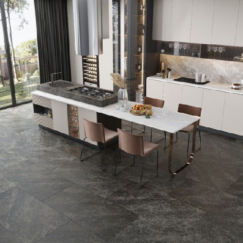 Monolith Porcelain Black Tile Matte 2
