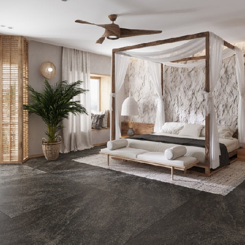 Monolith Porcelain Black Tile Matte 2