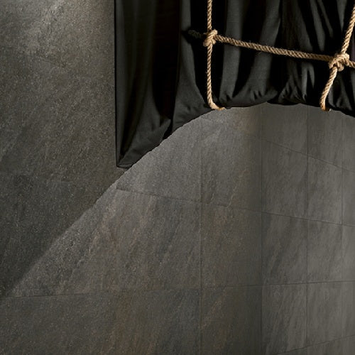Monolith Porcelain Black Tile Matte 4