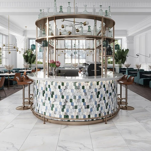 Palazzo Marble Strozzi Mosaic Polished 2