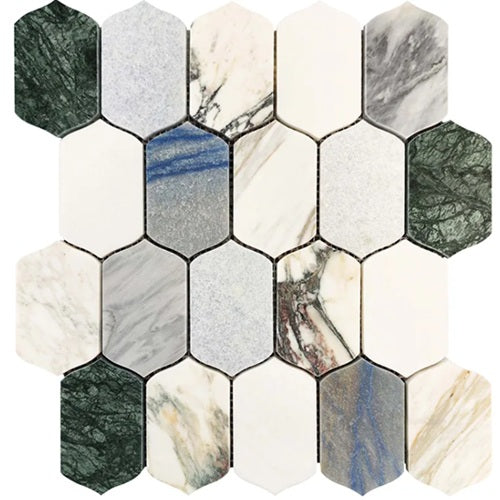 Palazzo Marble Strozzi Mosaic Polished 1