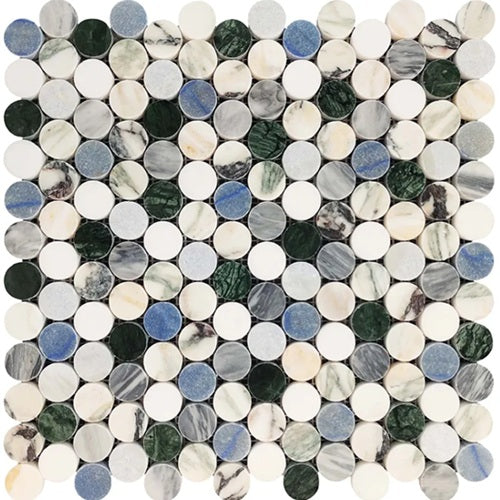 Mir Palazzo Pitti Polished Marble Mosaic | Lowest Price — Stone