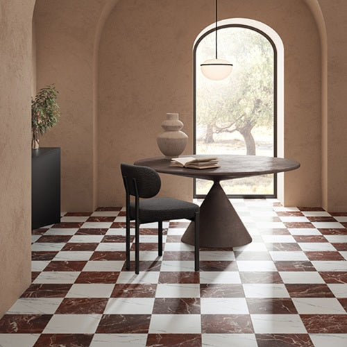 Velanza Rosso Porcelain Tile - Matte