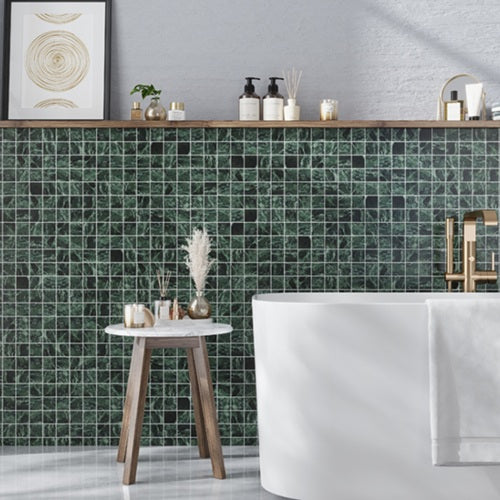 Velanza Porcelain Verde Mosaic Matte 2