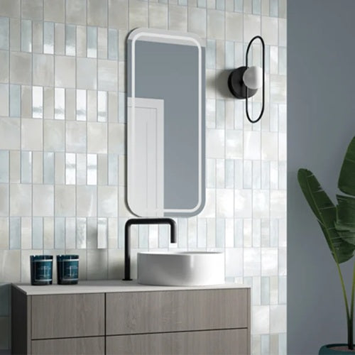 Duetto Porcelain Moon Tile Glossy 3