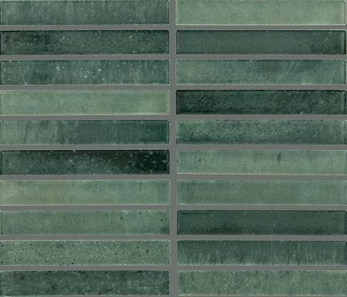 Daltile Miramo MR49 Reef Microban Glossy Ceramic Mosaic — Stone