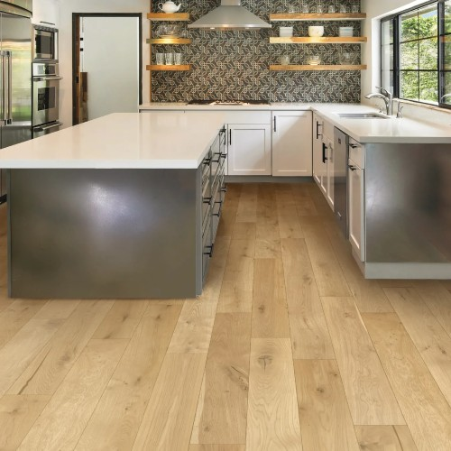 Premier Mist Engineered Hardwood Flooring - Wire Brushed