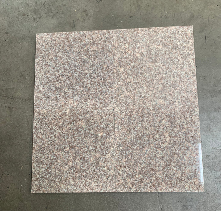 Misty Mauve Granite Tile - 18" x 18" x 3/8"
