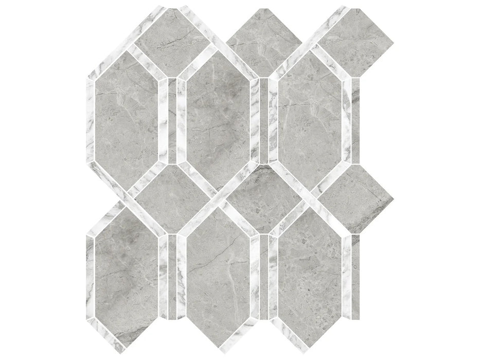 Adonis Paradiso Argento Porcelain Mosaic - Modella