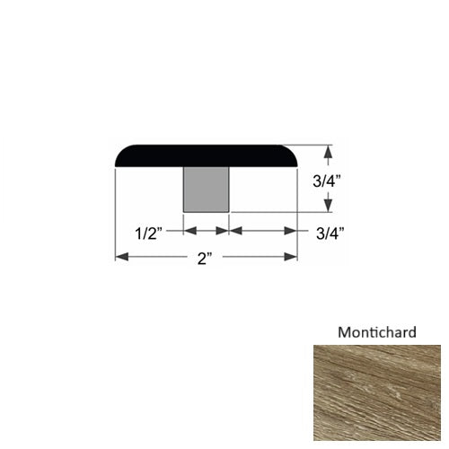 Domaine Wood Montrichard Flat T Molding Urethane 1