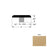 Domaine Wood Retz Flat T Molding Urethane 1