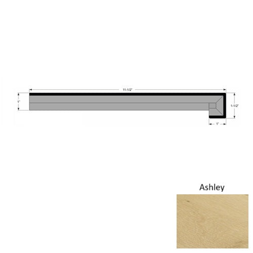 Dover Wood Ashley Stair Tread Urethane 1