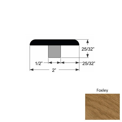 Dover Wood Foxley Flat T Molding Urethane 1