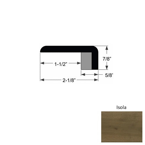 La Grande Wood Isola End Cap Urethane 1