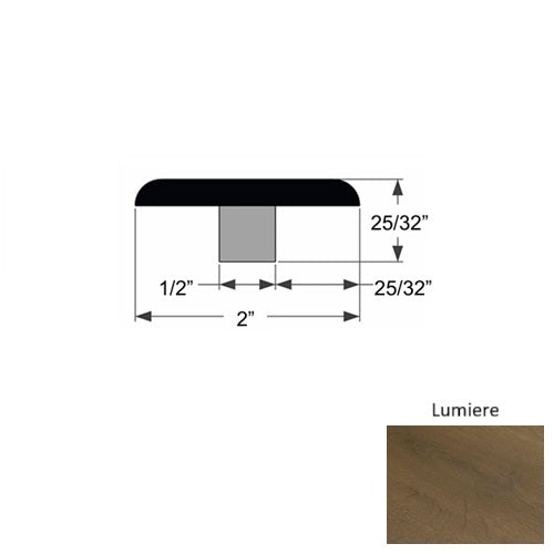 La Grande Wood Lumiere Flat T Molding Urethane 1