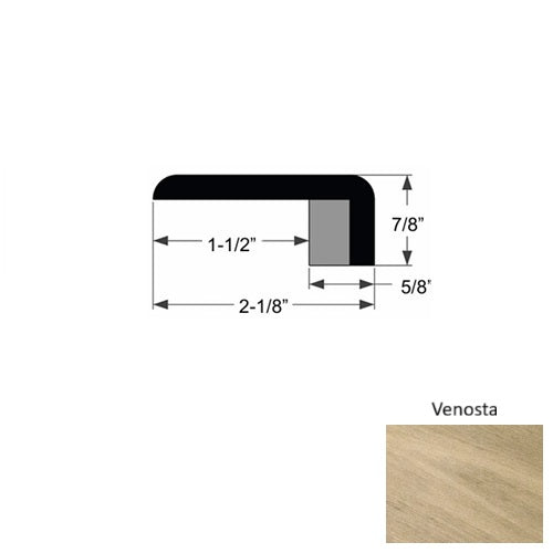La Grande Wood Venosta End Cap Urethane 1