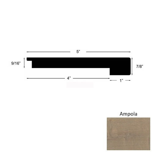 Lago Wood Ampola Square Stair Nose Urethane 1