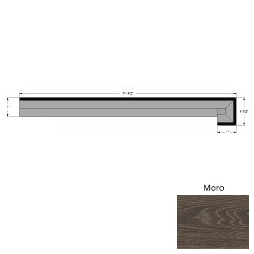 Lago Wood Moro Square Stair Tread Urethane 1