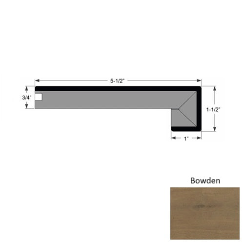 Manor Wood Bowden Square Stair Nose Urethane 1
