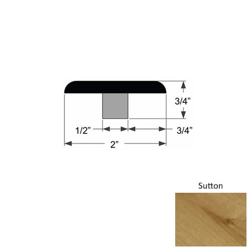 Manor Wood Sutton Flat T Molding Urethane 1