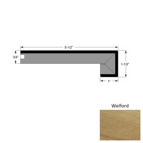 Manor Wood Welford Square Stair Nose Urethane 1