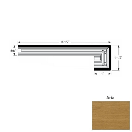 Premio Wood Aria Square Stair Nose Urethane 1