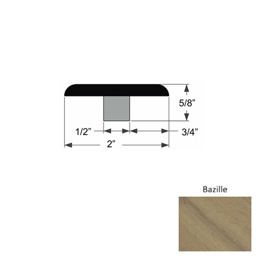 Tableau Wood Bazille Flat T Molding Urethane 1