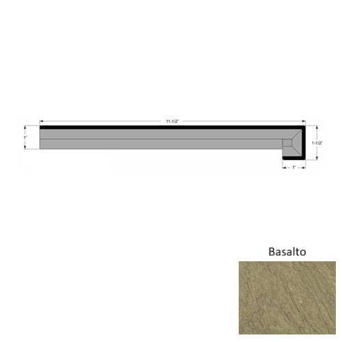 Verano Wood Basalto Stair Tread Urethane 1