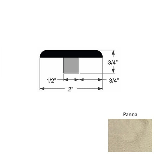 Verano Wood Panna Flat T Molding Urethane 1