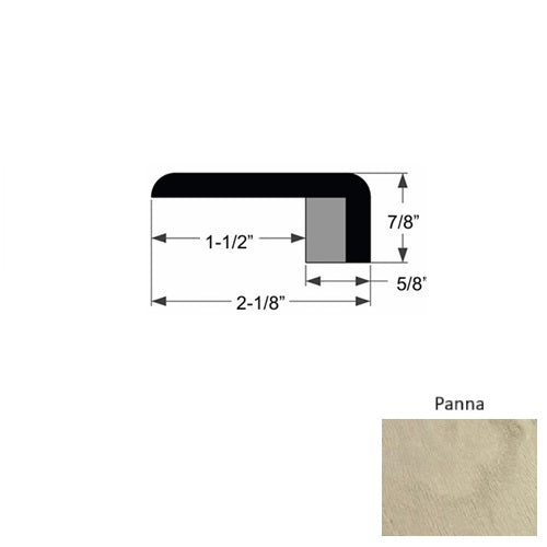 Verano Wood Panna End Cap Urethane 1