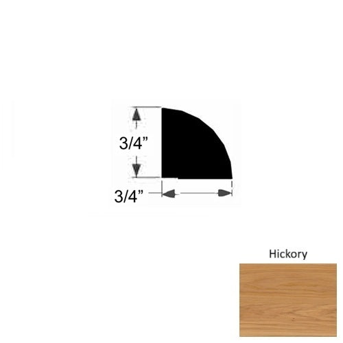 Vinland Wood Hickory Quarter Round Urethane 1