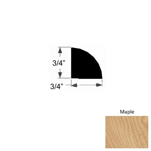 Vinland Wood Maple Quarter Round Urethane 1