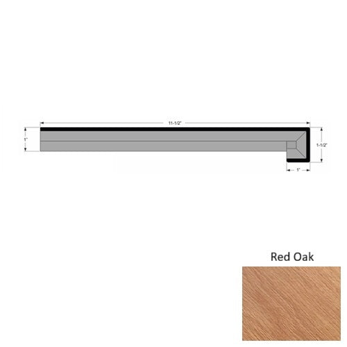 Vinland Wood Red Oak Square Stair Tread Urethane 1