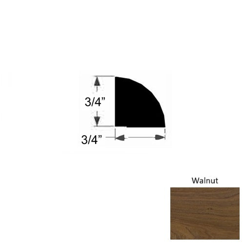 Vinland Wood Walnut Quarter Round Urethane 1