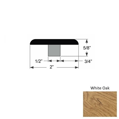 Vinland Wood White Oak T Molding Urethane 1